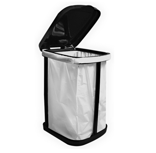 Collapsible garbage bag - rv,
