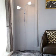 2 Way Domed Lampshade Floor