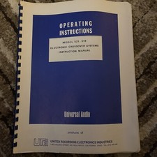 Urei recording model - recording, 521