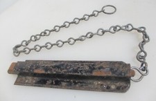 Vintage Iron Door Lock Sprung