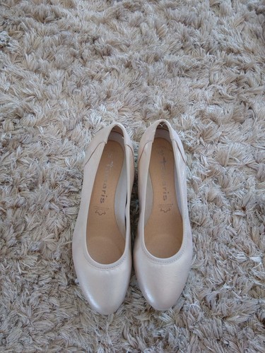 Tamaris champagne shoes new - shoes,