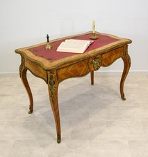 Antique French Kingwood Ormolu Writing Table c1880 Louis XV Style Desk