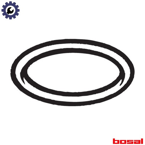 Gasket exhaust pipe 256 111 - gasket,