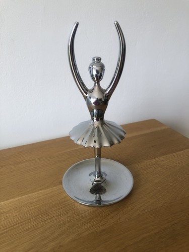 Stunning silver tone ballerina - stunning,
