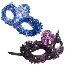 Sequin Masquerade Ball Mask