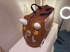 Trunki the Gruffalo Sit and Ride Hard Luggage Suitcase with Strap
