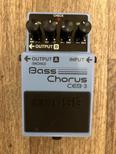 Boss Ceb-3 Bass Chorus Pedal - Blue