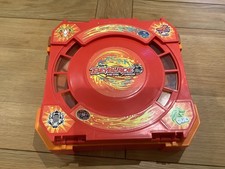 Beyblade Metal Fusion Battle Arena Stadium Folding Travel Carry Case Rare Orange