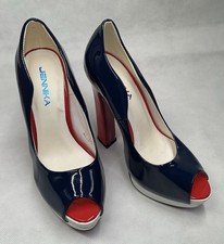 Women's Jennika Spice Girl Cosplay Fancy Dress High Heel Shoes UK 3 EUR 36