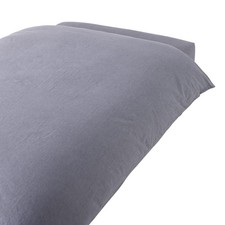 MUJI Washed Duvet Cover SD Navy 84095733