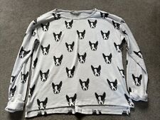 H&M French Bulldog Jumper US 12-14Eur 158/164