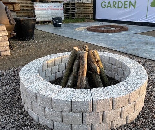 Round fire pit - 78,