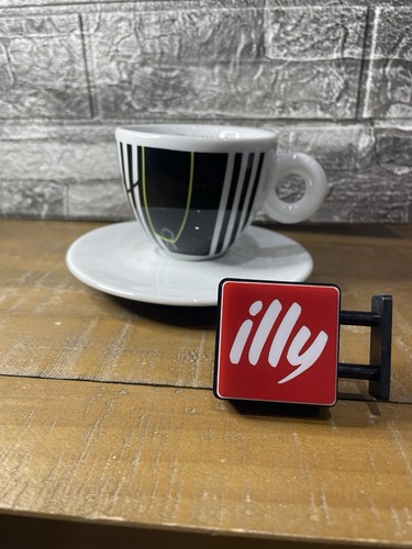 Illy cappuccino cup saucer - cup, &
