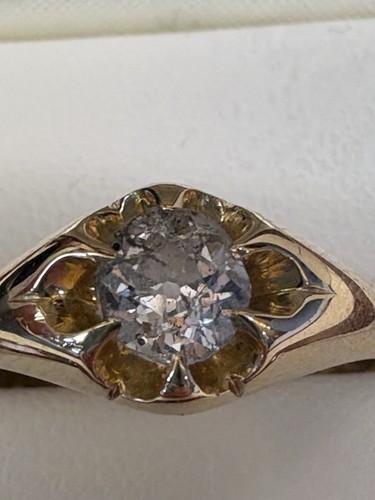 Antique natural diamond claw - diamond,