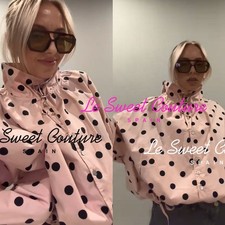 ZARA FW25/26 LIGHT PINK POLKA