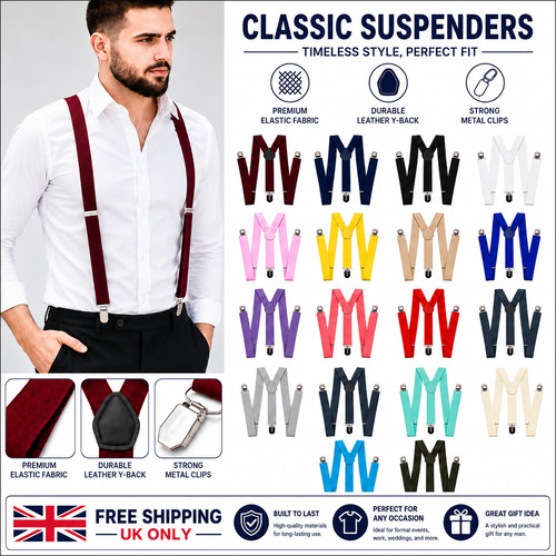 Mens elasticated heavy duty - mens,
