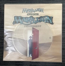 MARILLION UNINVITED GUEST PICTURE DISC SINGLE 7’’ VINYL PLAYER 45rpm USED ltd ed