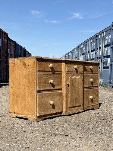 Antique victorian pine dresser - victorian,
