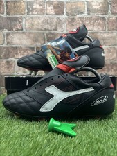 Diadora Rossonero Vintage Marco Van Basten Football Boots New Boxed 1992 Uk 8