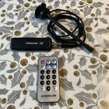 Freecom 25451 DVB-T & Analog TV USB Stick Black with Antenna and Remote