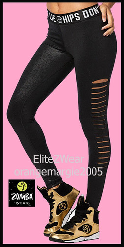 Zumba slashed ankle leggings - zumba,