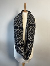 Black & Grey Fair Isle Knit