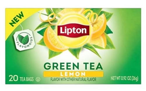 Lipton lemon green - tea, bags