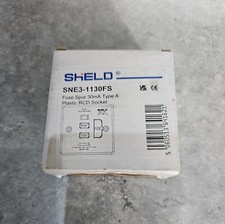 Shield SNE3-1130FS Chint RCD Fused Spur - White