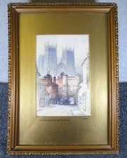 Lovely Vintage Gilt Framed F