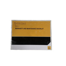 Service Book Renault Clio