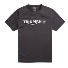 TRIUMPH SHIRT GENUINE TRIUMPH RAPID DRY T-SHIRT BLACK POLYESTER T SHIRT XX-LARGE