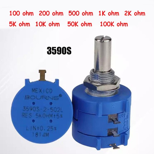 3590s multiturn precision - 3590s-2,