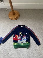 Mini Boden Blue Boys Jumper