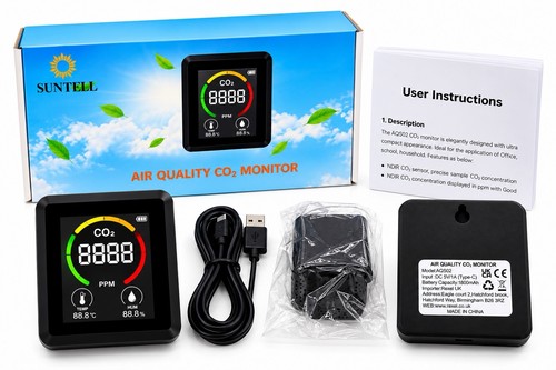 Co2 air quality - air, monitor