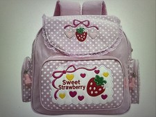 Strawberry Backpack For Girls