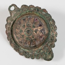 Roman Bronze Umbonate Brooch