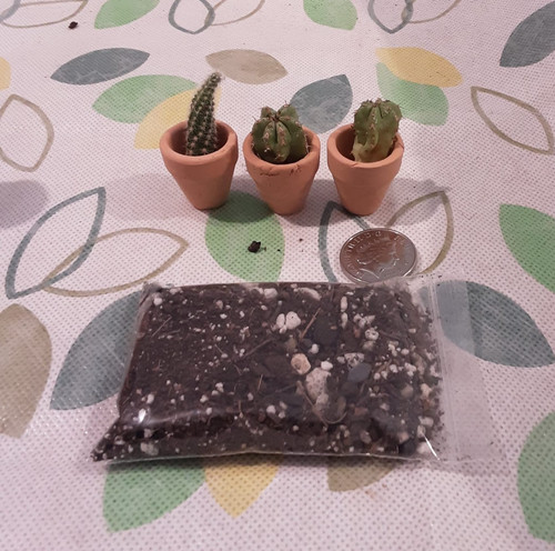 Nano terracotta pots pack - pots,