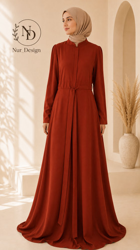 Long sleeve maxi - sleeve, muslim