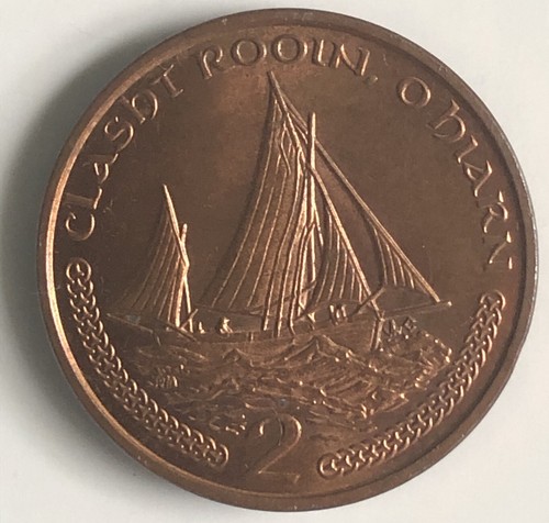 2001 isle man two pence - 2001,