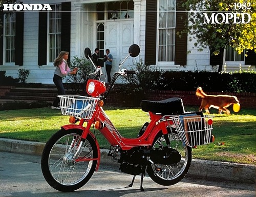1982 honda pa50ii moped - 1982,