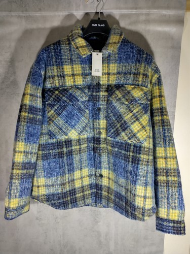 River island mens coat - island,