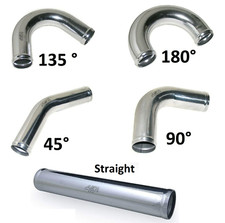 Universal polished alloy - universal, elbow