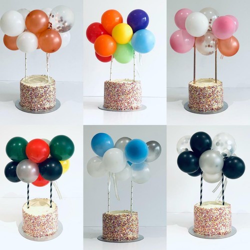 Balloon arch cake topper - arch, with