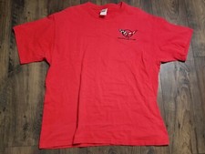 Retro Mens XL Red Corvette
