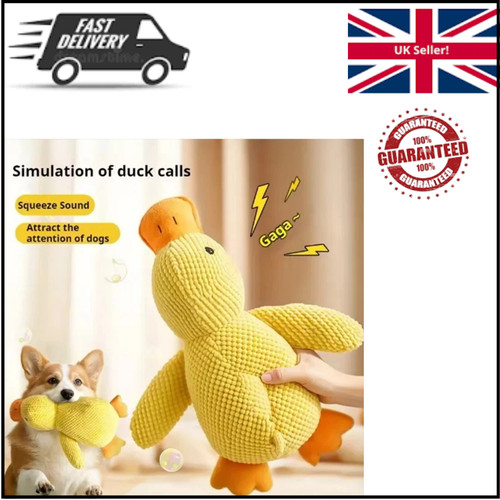 Dog duck toy - toy, squeaky