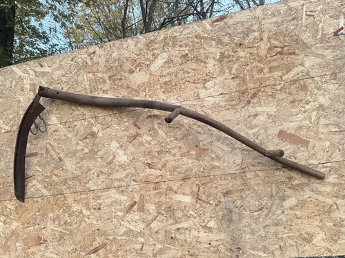 Vintage antique long w - 60”, w/