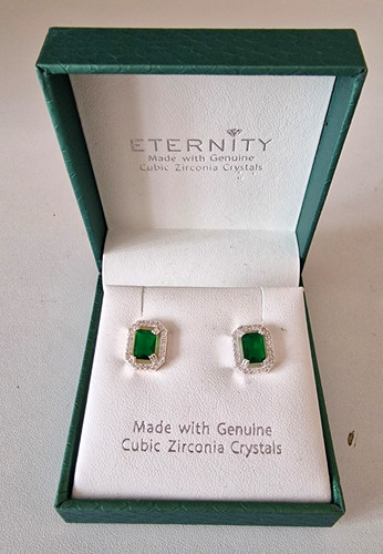 Eternity silver plated - silver, green