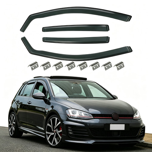 Wind rain deflectors for vw - 4x,