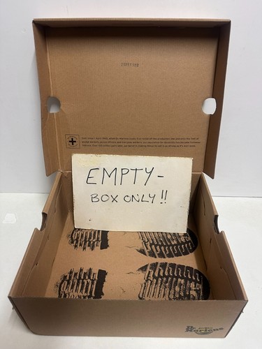 Empty martens box - martens, ***box