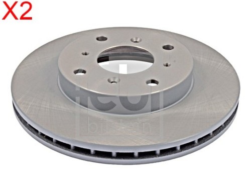 Front brake disc pcs - front, febi